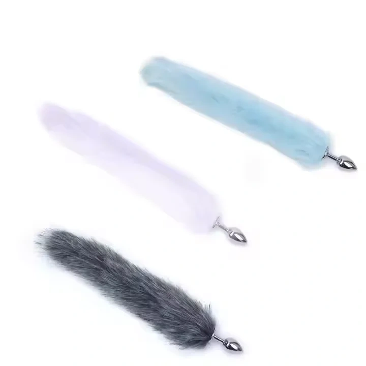 Long Fox Tail Butt Plug Anal Massager Cosplay Anal Plug Sex Toys for Women Colorful Jeweltes Sexuales