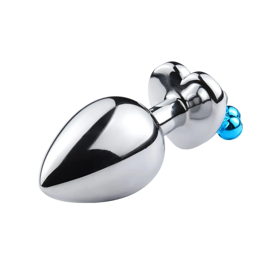 Alloy Heart Base Anal Plug Sex Toys for Women and Men Aluminium Alloy Butt Plug Juguetes Sexuales Juguetes Anal