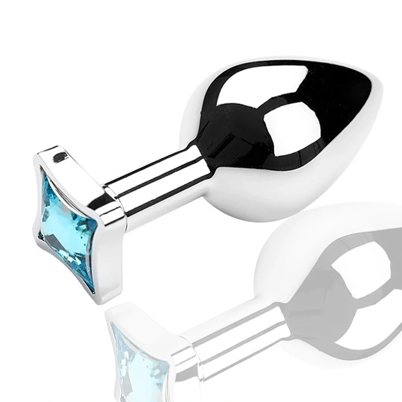 Customized Aluminium Alloy Anal Plug Sex Toys in Different Shapes for Women and Men Jewel Base Butt Plug Juguetes Sexuales