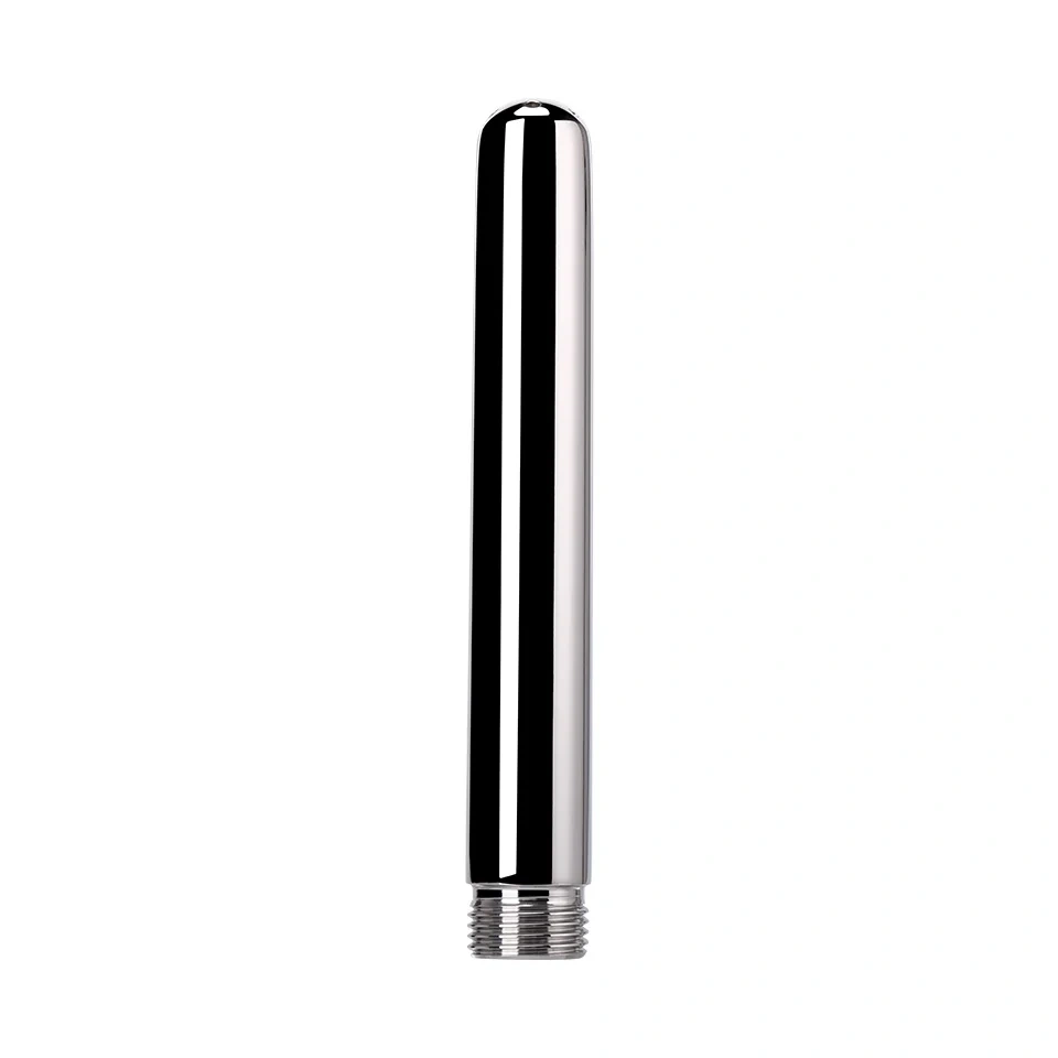 Vagina Ana Stainless Steel Shower Nozzle Deep Cleaning Butt Plug Enema Douche Sex Toys for Vaginal and Anal Use