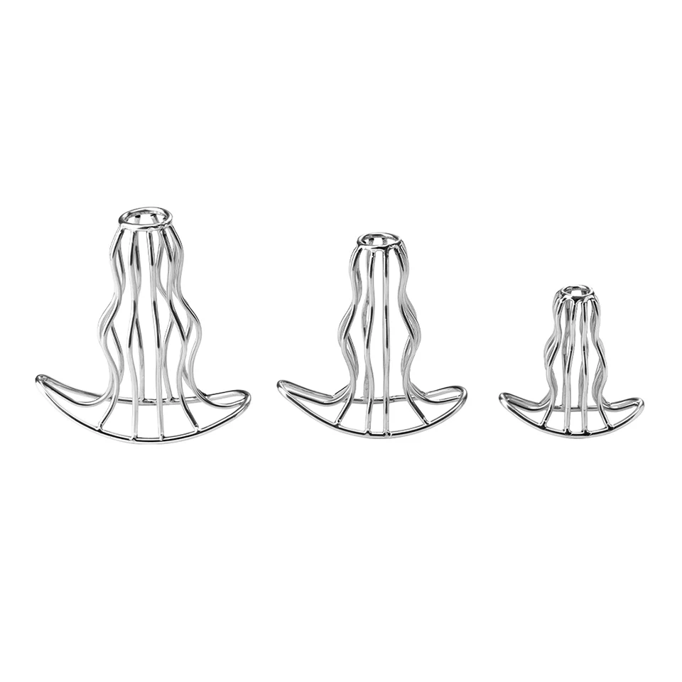 Specially Designed Gourd Hollow Anal Plug Sex Games Toy Stainless Steel Metal for Woman and Man's Butt Plug Durable Elegant