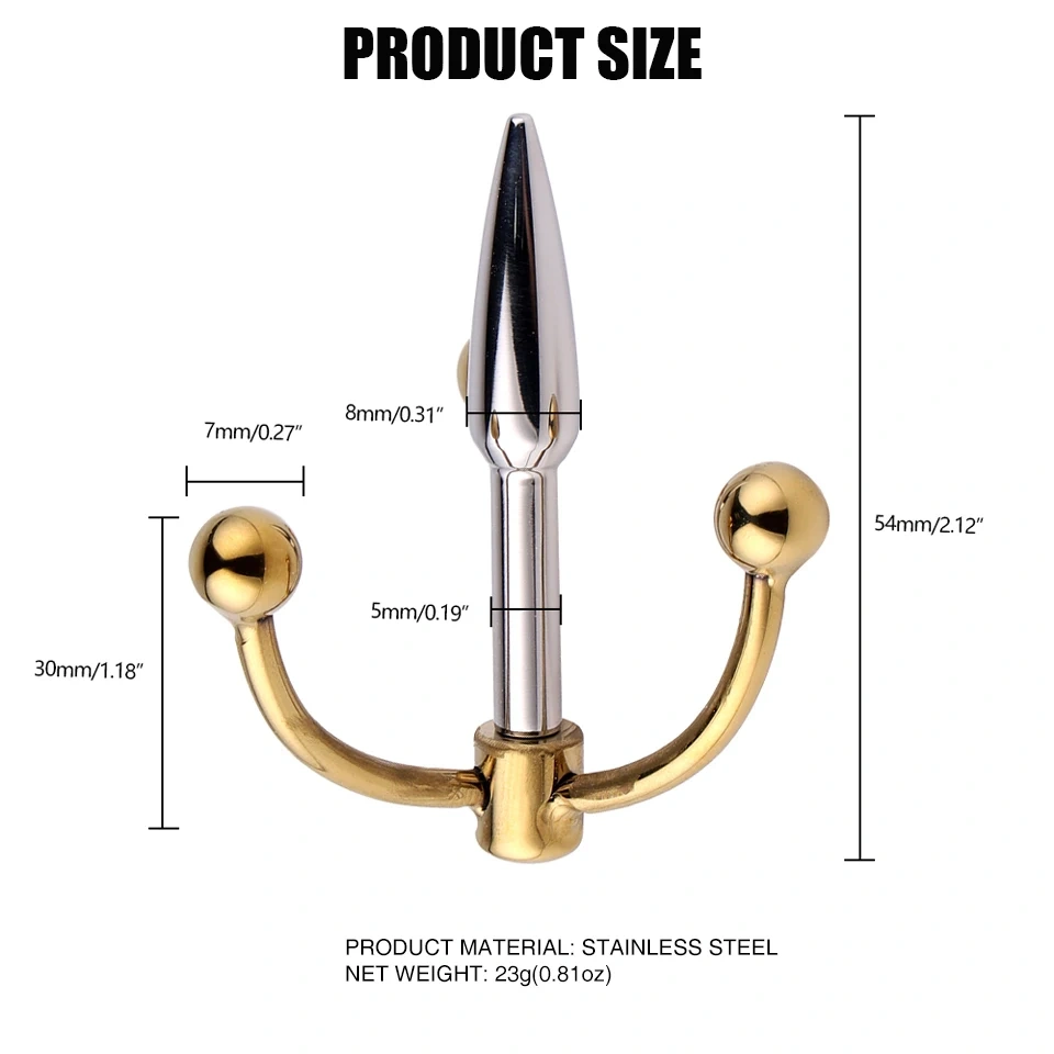 3 Bracket Urethral Sounds Kit Stainless Steel BDSM Penile Toys Sex Toys for Men with Pain Bondage Gear Penis Juguetes Sexuales