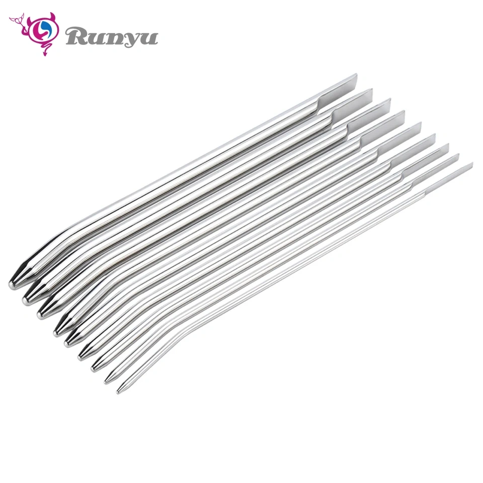 Men's BDSM Penis Plug Sex Toys Stainless Steel Urethral Sounds Pain Kit Juguetes Sexuales Sound Sounding Penis Toys Sex Products