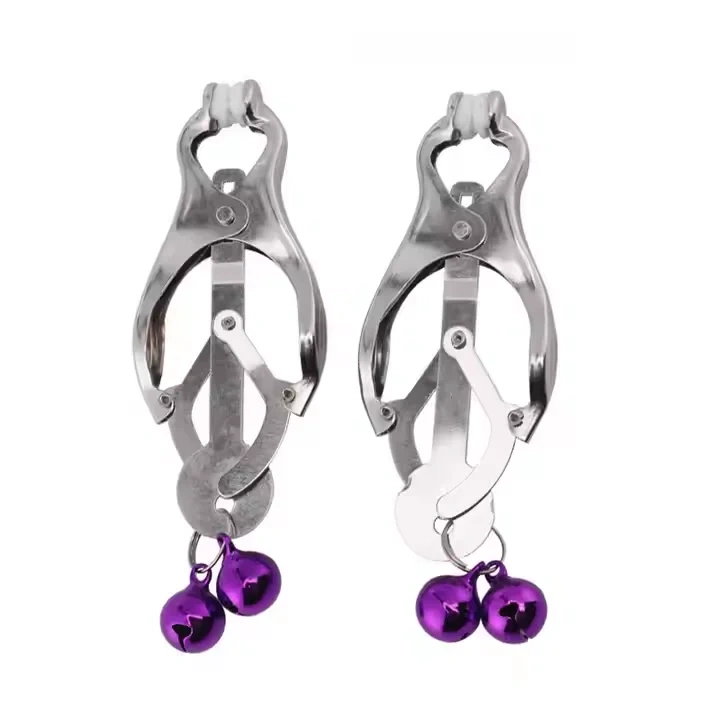 Bell Metal Nipple Clamps for Women and Men BDSM Bondage Gear and Sex Toys Juguetes Sexuales Juguetes Sexuales