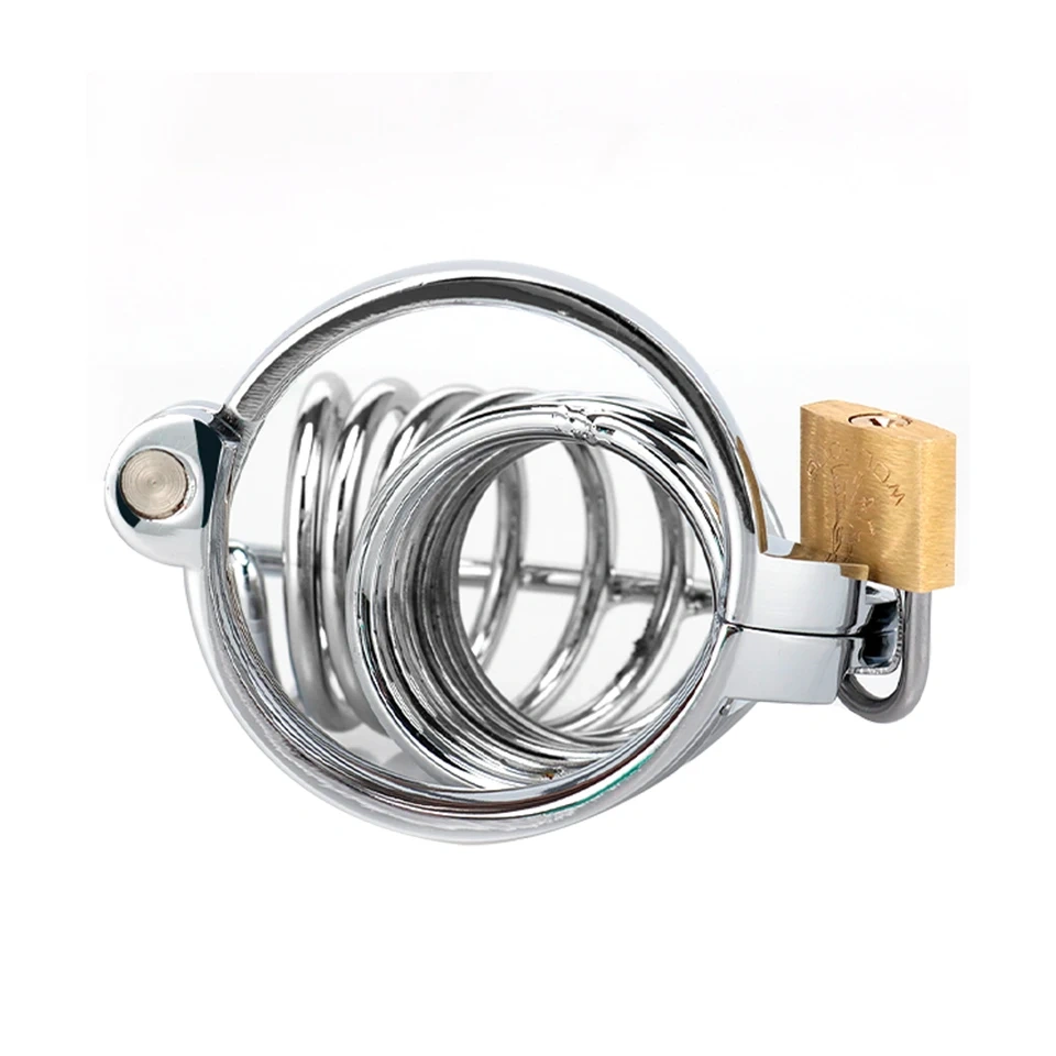 Stainless Steel Zinc Alloy Male Chastity Device Hollow Penis Lock Cage for Men BDSM Sex Toys Bondage Gear Juguetes SM