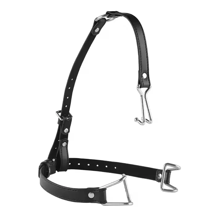 Bondage Gear Stainless Steel BDSM Sex Toys Nose Hook and Mouth Clamps