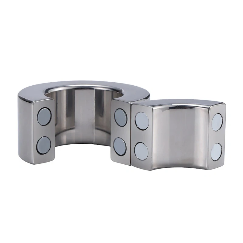 Stainless Steel Cock Ring Men's Sex Toys for Delay Ejaculation Penis Ball Stretcher & Juguetes Sexuales
