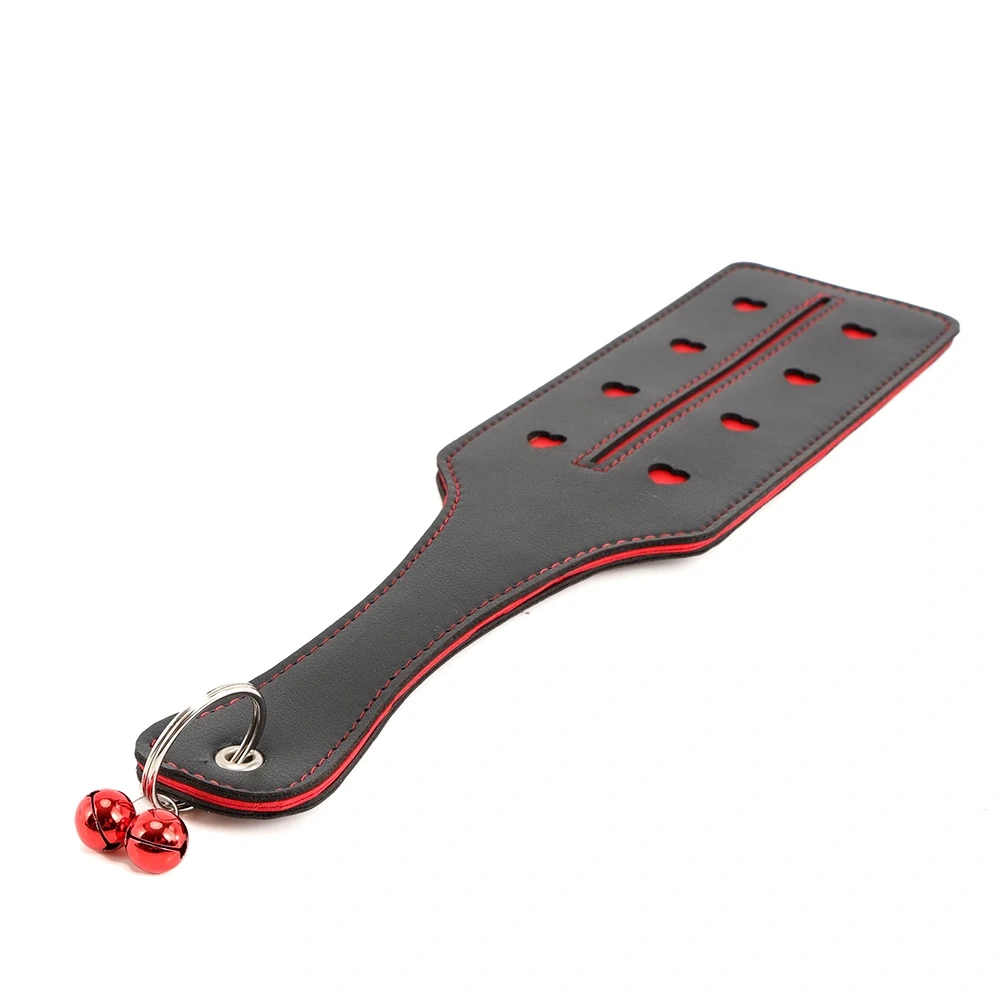 Bondage Gear Red Heart PU Leather Paddle Kit Sex Toys for Women/Men BDSM Spanking Whip Juguetes Sexuales