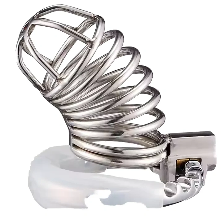 Adjustable Adult Male Chastity Lock Cage Serpentine Shaped Sex Toys BDSM SM Bondage Gear for Men