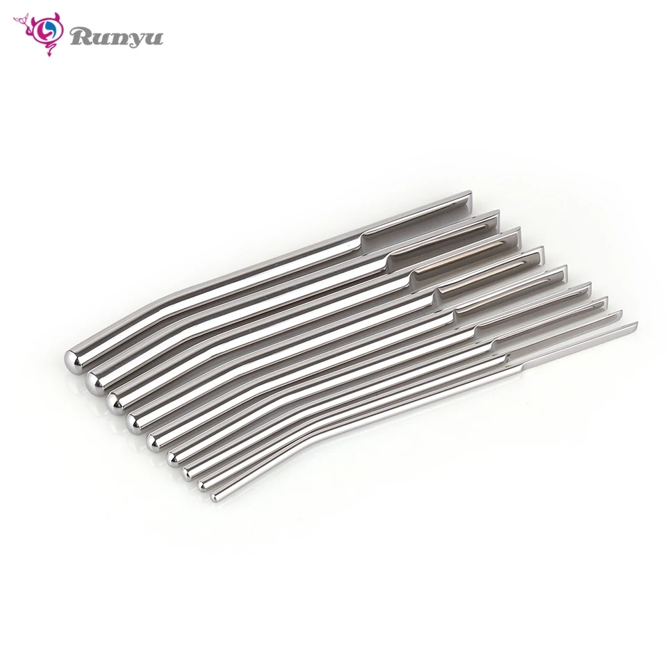 Men's BDSM Penis Plug Sex Toys Stainless Steel Pain Urethra Sounding Kit Set Bondage Gear Penile Toys