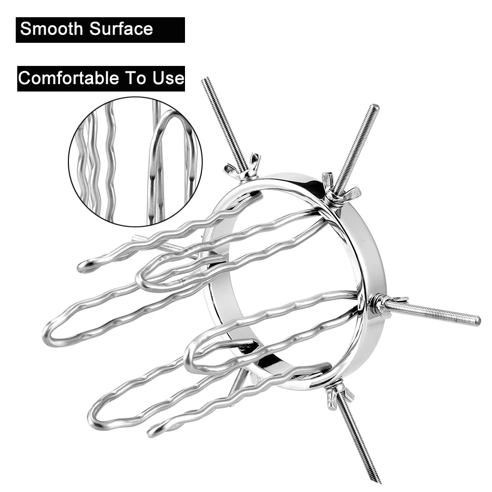 Adjustable Stainless Steel Anal Dilators Metal Anal Toys Women Men Juguetes Sexuales Aluminium Alloy Anal Speculum Butt Plug
