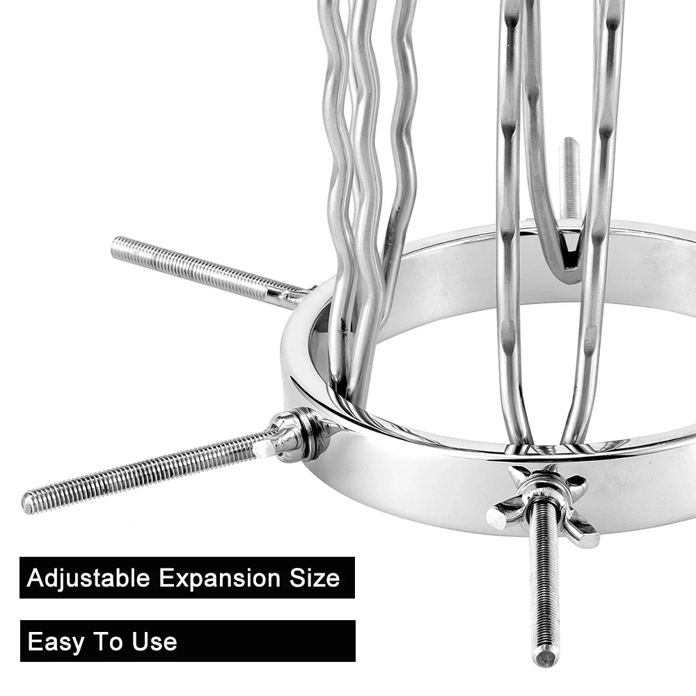 Adjustable Stainless Steel Anal Dilators Metal Anal Toys Women Men Juguetes Sexuales Aluminium Alloy Anal Speculum Butt Plug