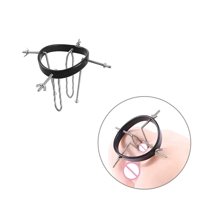 Extreme Anal Stretching Expanding Adjustable Speculum Sex Toys Stainless Steel Metal Butt Plug Adjustable Anal Dilator