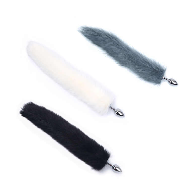 Long Fox Tail Butt Plug Anal Sex Toys for Women Cosplay Inspired Colorful Sex Toys Juguetes Sexuales