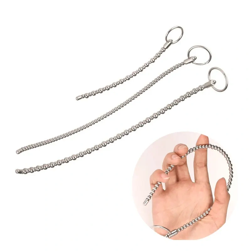 Long Stainless Steel Penis Plug for Men BDSM Sex Toys Urethral Sounds Pain Bondage Gear Juguetes Sexuales SM Type Experiences