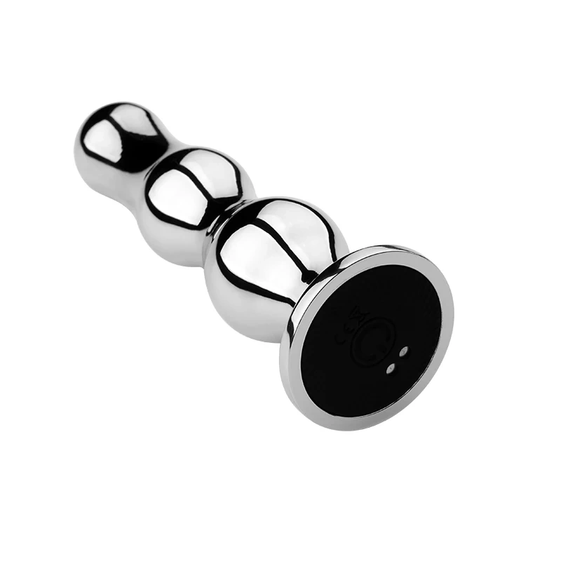 Hot Electric Remote Control Butt Plug Stainless Steel Vibrator with Silicone Adult Sex Toys Anal Toys Juguetes Sexuales