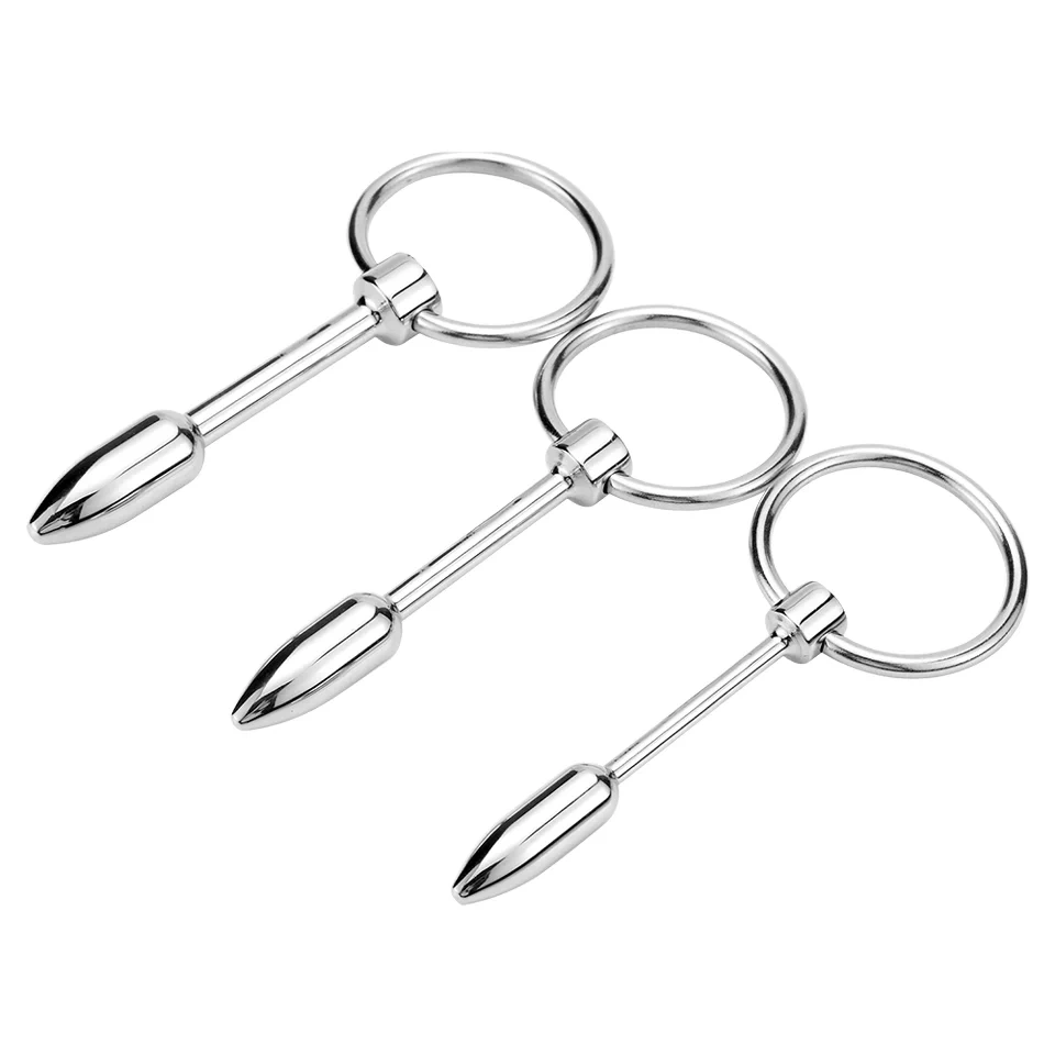 Oval Head Urethral Sounds   Penis Toys  Stainless Steel Pain Bdsm Sounding Kit  Sex Toys for Men Juguetes Sexuales