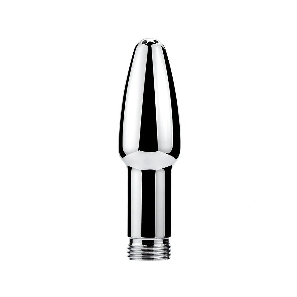 Aluminium Alloy Metal Douche Anal Toys Enema Nozzle Probe Anal Cleaning Shower Head Adult Sex Toy Juguetes Sexuales