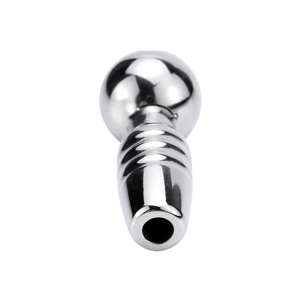 Stainless Steel Urethral Sound Penis Toys for BDSM Hollow Plug Sounding Urethral Sex Toys for Men Painful Bondage Gear