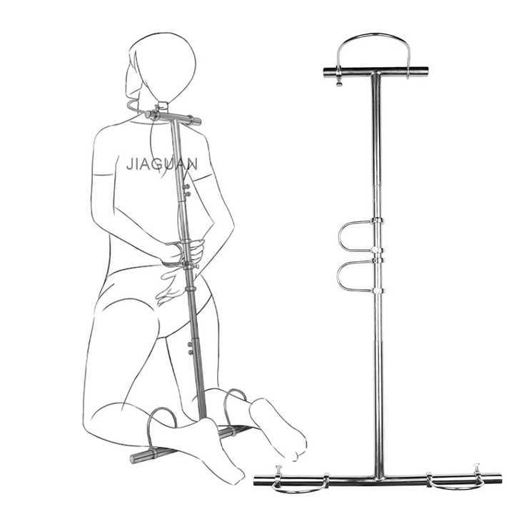 Metal Bondage Gear Adult Harness Big Size Ring Restraint BDSM SM Sex Toys for Women and Men Juguetes Sexuales