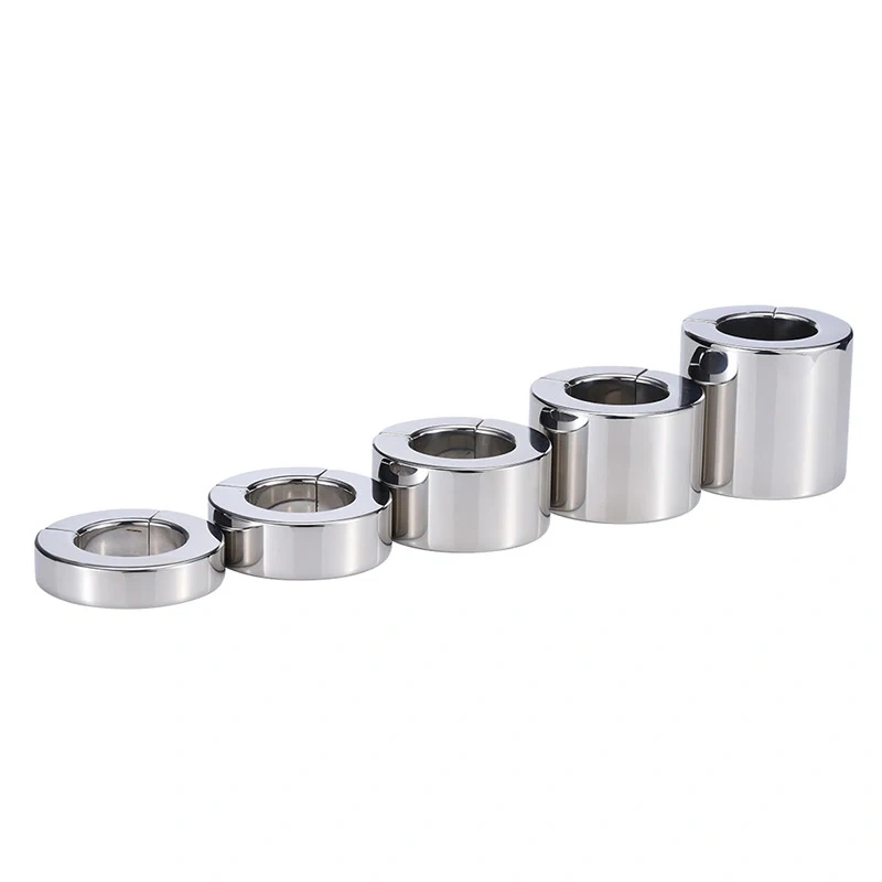 Stainless Steel Cock Ring Men's Sex Toys for Delay Ejaculation Penis Ball Stretcher & Juguetes Sexuales