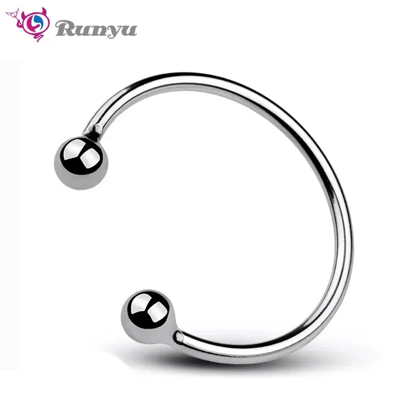 Stainless Steel Penis Ring Sex Toys for Men Different Sizes Soft Cock Ring Silicone Sex Products Juguetes Sexuales