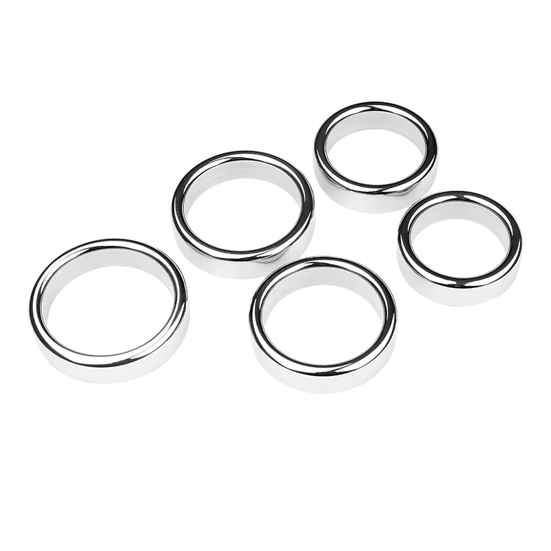 Men's Stainless Steel Cock Ring Delay Ejaculation Sex Toys Penis Ring Toys Juguetes Sexuales Para Hombres