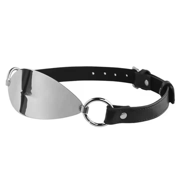 Bondage Gear Adult Sex Toys Kit Stainless Steel Mouth Gag Adjustable