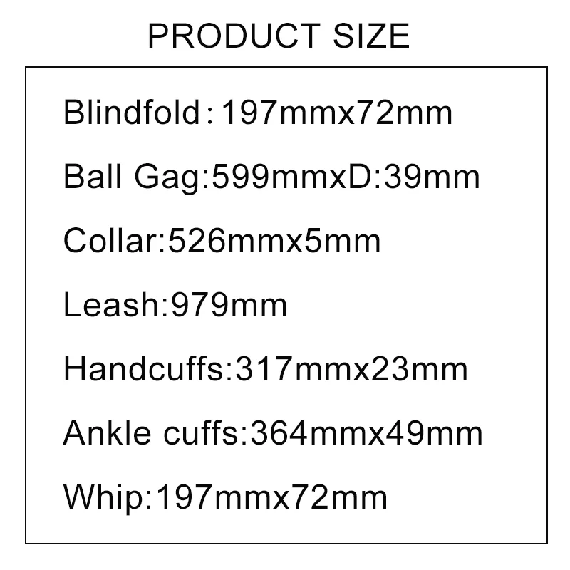 Black Pink Plain Pattern Leather Bondage Gear 8-Piece SM/BDSM/Bed Restraints Kit Sex Toys for Women