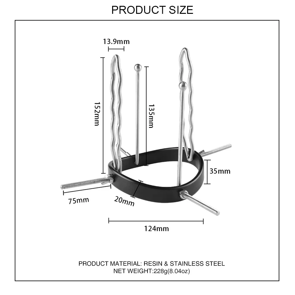 Adjustable Extreme Anal Speculum Sex Toys Long-Size Resin Stainless Steel Anal Dilator Butt Plug for Women Men Juguetes Sexuales