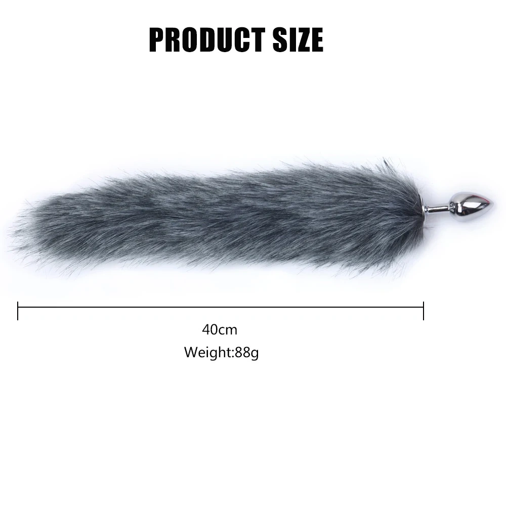 Long Fox Tail Butt Plug Anal Sex Toys for Women Cosplay Inspired Colorful Sex Toys Juguetes Sexuales