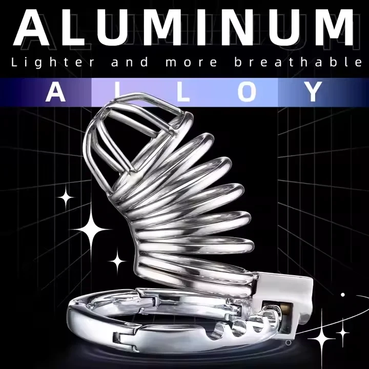 Adjustable Adult Male Chastity Lock Cage Serpentine Shaped Sex Toys BDSM SM Bondage Gear for Men