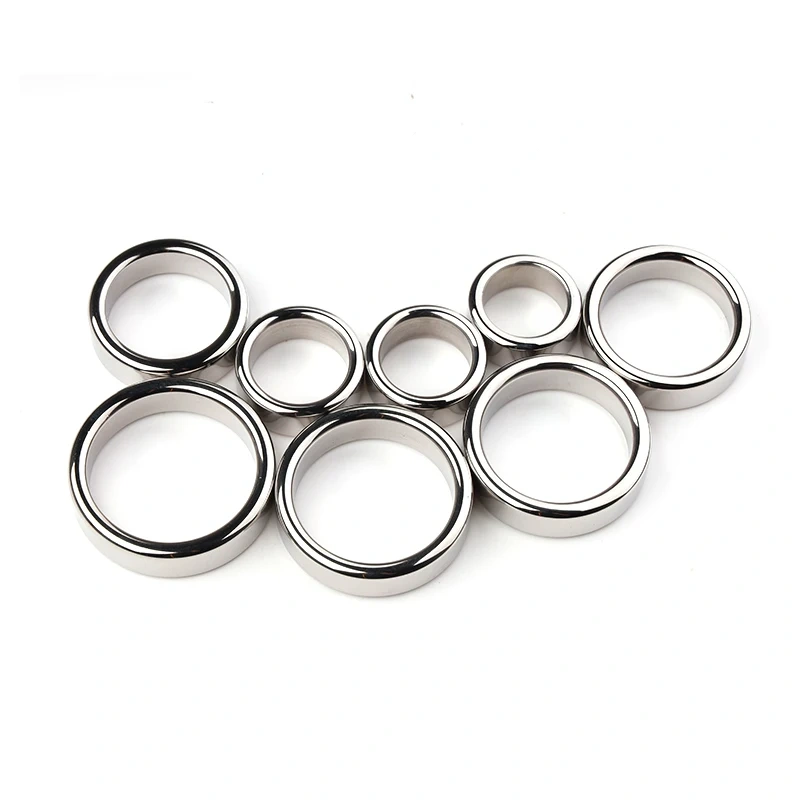 Men's Stainless Steel Cock Ring Delay Ejaculation Sex Toys Penis Ring Toys Juguetes Sexuales Para Hombres