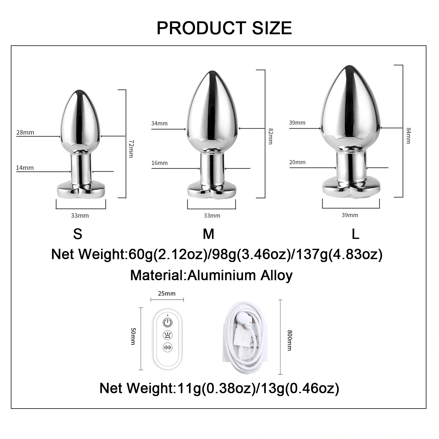 Wireless Remote Control Heart Base Butt Plug Vibrator Mobile App Sex Toys for Women & Men Metal Anal Plug Juguetes Sexuales