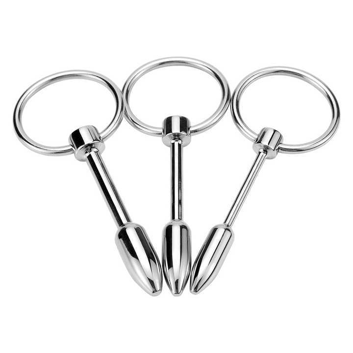 Oval Head Urethral Sounds   Penis Toys  Stainless Steel Pain Bdsm Sounding Kit  Sex Toys for Men Juguetes Sexuales