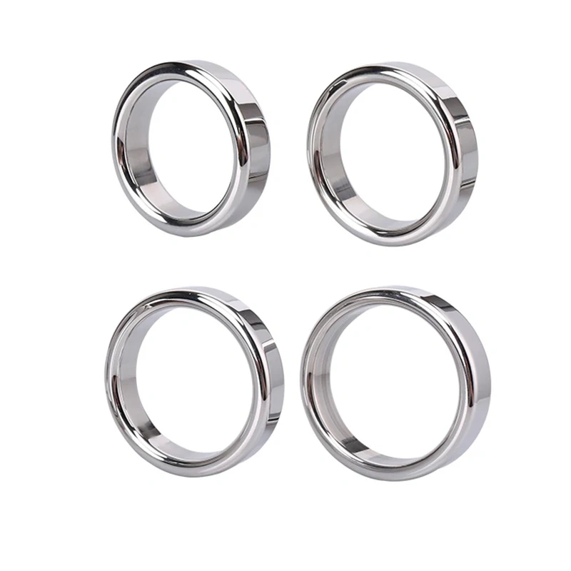 Men's Stainless Steel Cock Ring Delay Ejaculation Sex Toys Penis Ring Toys Juguetes Sexuales Para Hombres