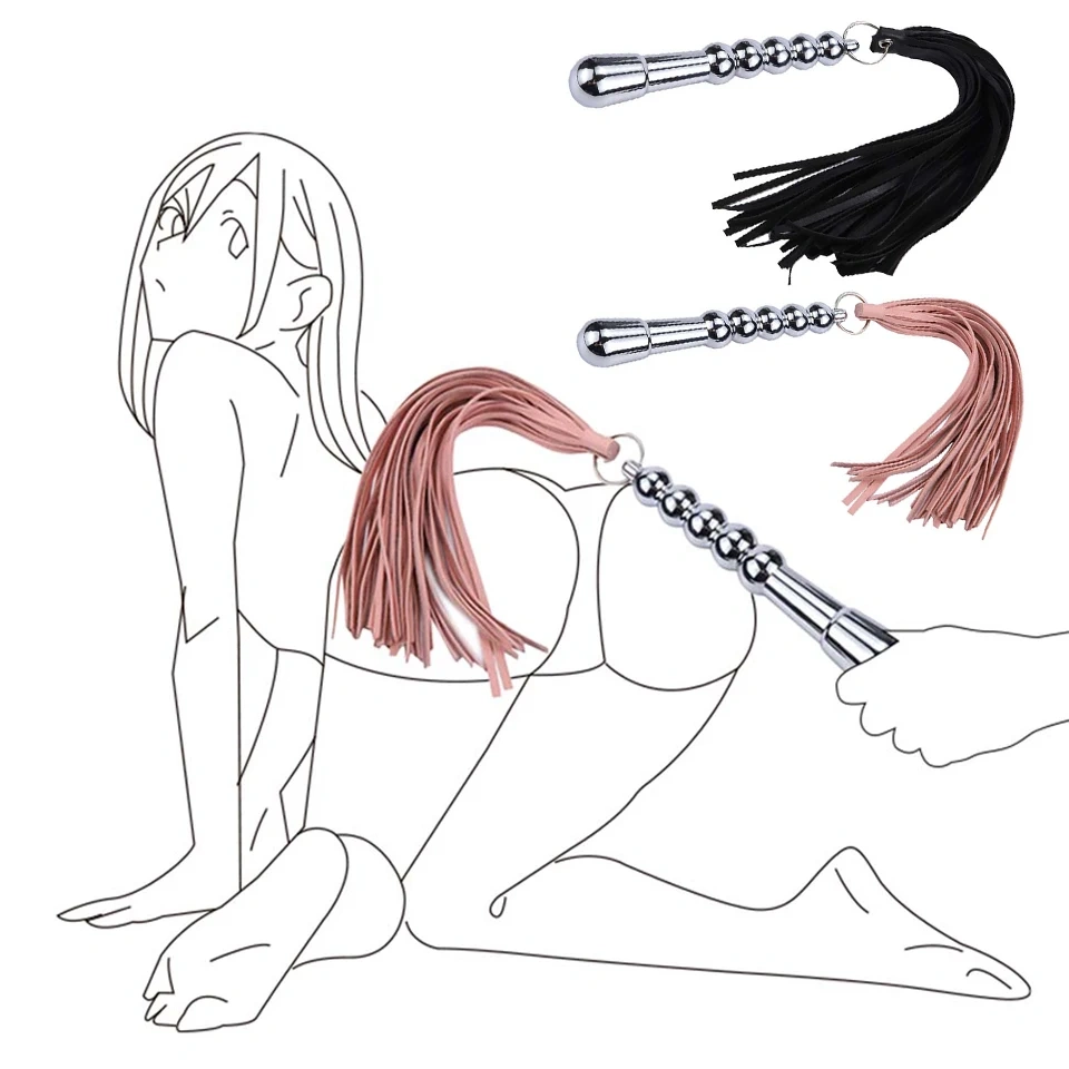 Bondage Gear Metal PU Leather Harness Adult Sex Toys-Whipe Black Pink Juguetes Sexuales Includes Mouth Gag