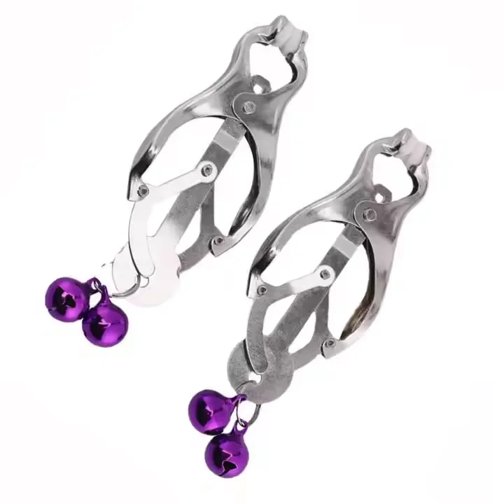 Bell Metal Nipple Clamps for Women and Men BDSM Bondage Gear and Sex Toys Juguetes Sexuales Juguetes Sexuales