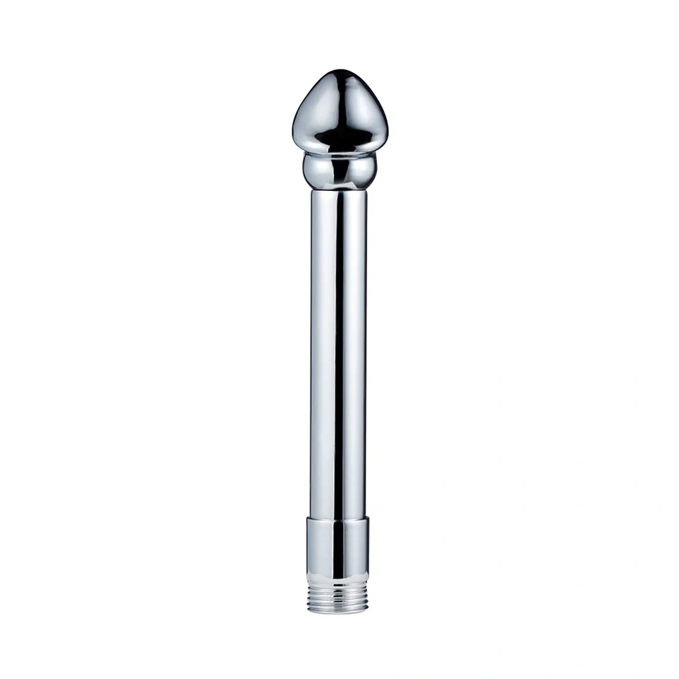 Adult Sexual Toys Stainless Steel Dildo Shape Anal Cleaner Shower Enema Juguetes Sexuales SM Type