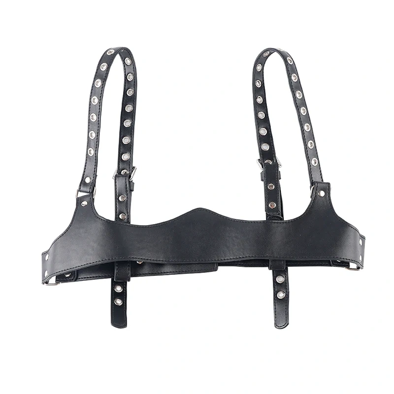 Black Bondage Gear Underwear with Pink PU Leather 5pcs Sex Toys Kits Juguetes Sexuales Para Mujeres