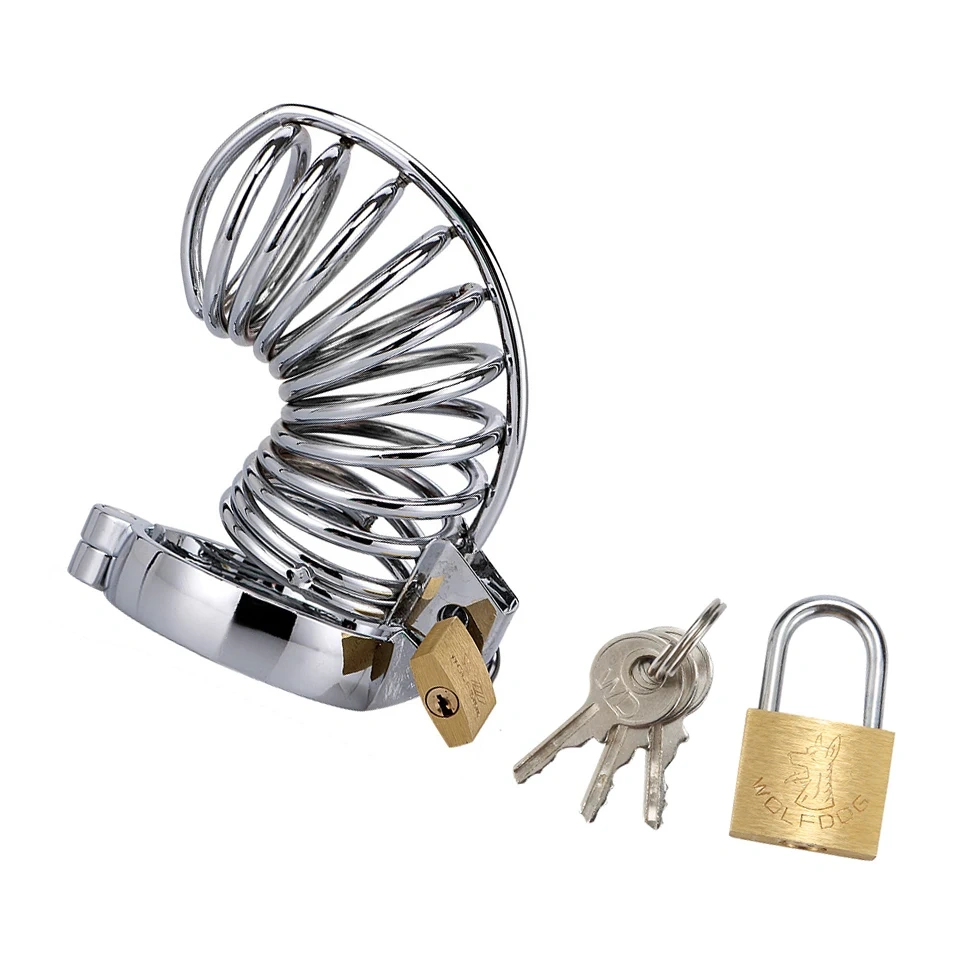 Stainless Steel Zinc Alloy Male Chastity Device Hollow Penis Lock Cage for Men BDSM Sex Toys Bondage Gear Juguetes SM