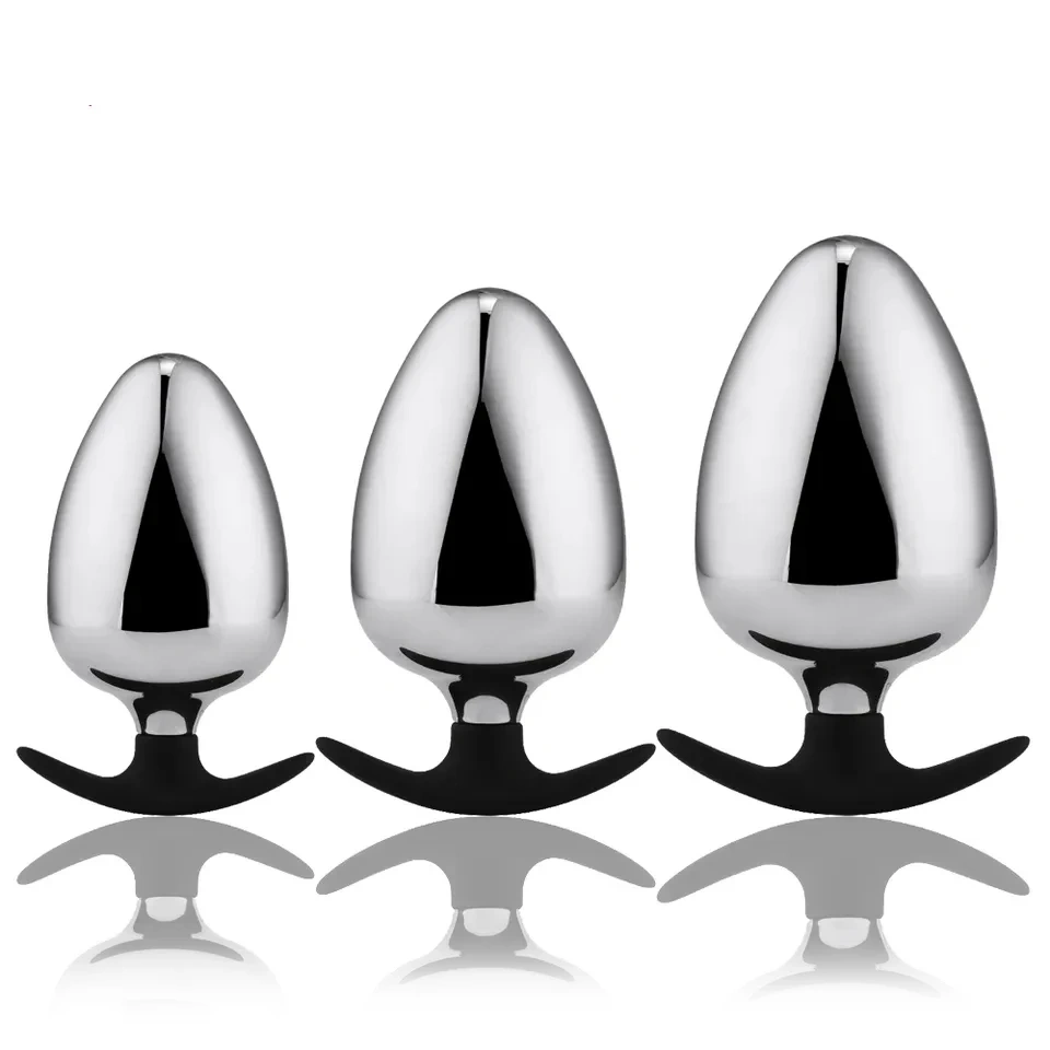 Large Metal Anal Toys Huge Silicone Anchor Butt Plug Ship's Anchor Sex Toy for Men Quality Juguetes Sexuales