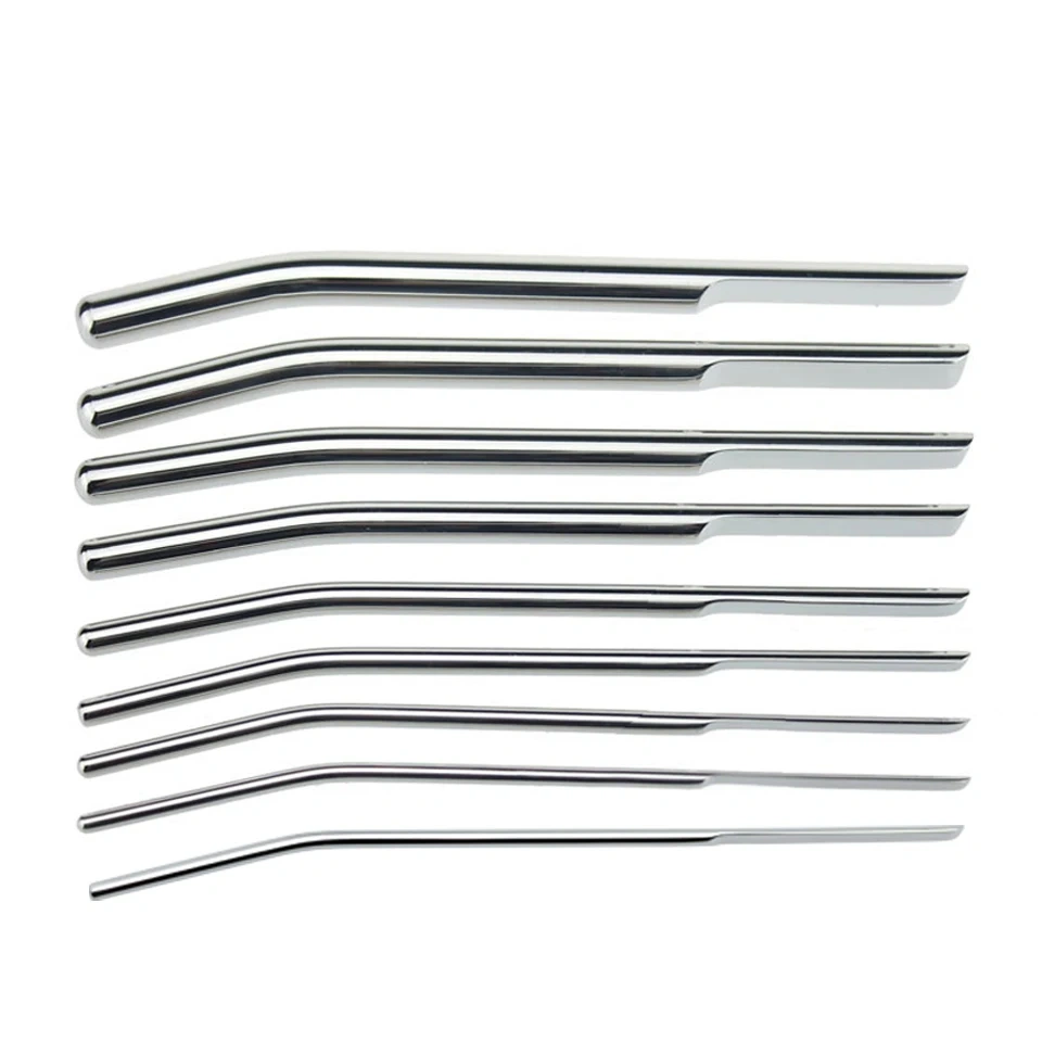 Men's BDSM Penis Plug Sex Toys Stainless Steel Pain Urethra Sounding Kit Set Bondage Gear Penile Toys