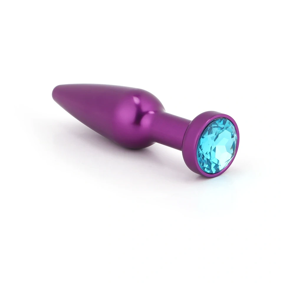 Aluminium Alloy Anal Plug Sex Toys for Women and Men Metal Bullet Butt Plug Colorful Juguetes Sexuales