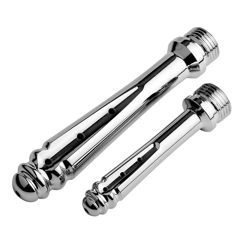 Aluminum Alloy Anal Shower Douche Vaginal Sex Toys Streamline Conduit Design Butt Plug for Women and Men Juguetes Sexuales