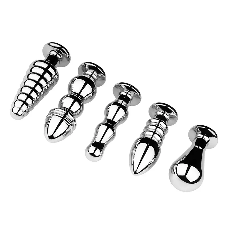 Stainless Steel Electric Remote Control Masturbator Sex Doll Dildo Vibrator Butt Plug TPE Material Sex Toys Women Packaged Bag