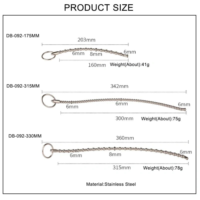 Long Stainless Steel Penis Plug for Men BDSM Sex Toys Urethral Sounds Pain Bondage Gear Juguetes Sexuales SM Type Experiences