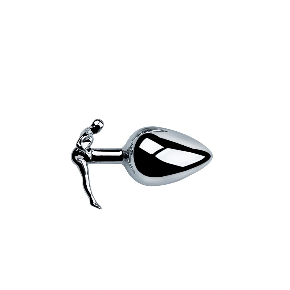 Aluminium Alloy Adult Sex Toys Human Base Anal Plug-Comfortable Butt Plug for Men and Women