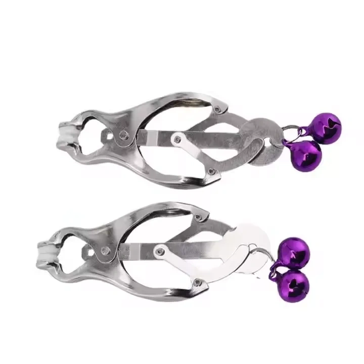 Bell Metal Nipple Clamps for Women and Men BDSM Bondage Gear and Sex Toys Juguetes Sexuales Juguetes Sexuales