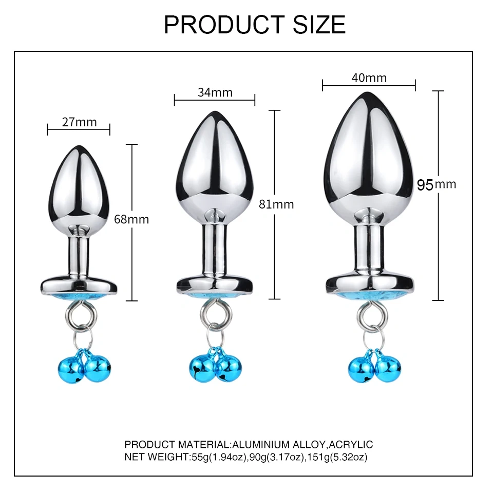 Alloy Heart Base Anal Plug Sex Toys for Women and Men Aluminium Alloy Butt Plug Juguetes Sexuales Juguetes Anal
